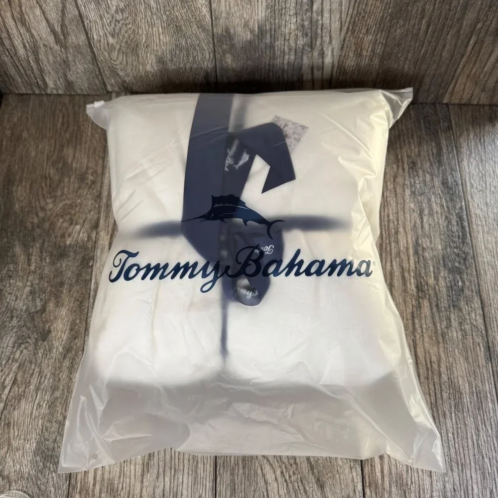 Tommy Bahama Ultra Soft White Flannel Throw Blanket 50
